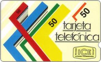 Phonecards - Costa Rica 1989