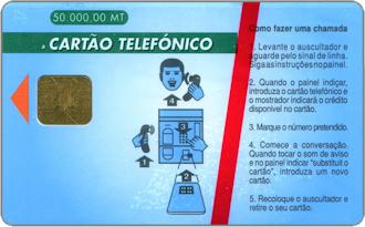 Phonecards - Mozambico 1997