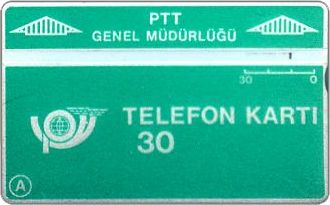 Phonecards - Several systems tested in Turkey