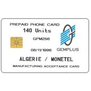 Gemplus test cards: Africa