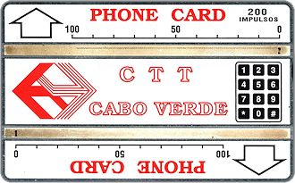 Phonecards - Cape Verde 1990