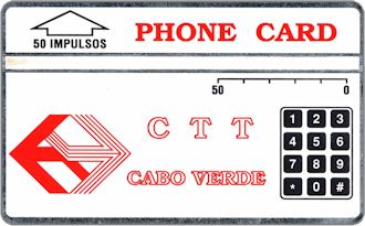 Phonecards - Capo Verde 1990