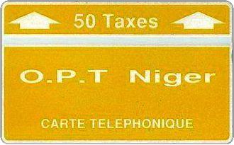 Phonecards - Niger 1988