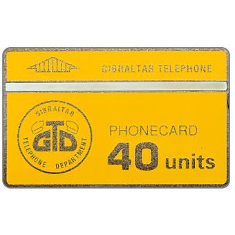 Phonecards - Gibraltar 1990