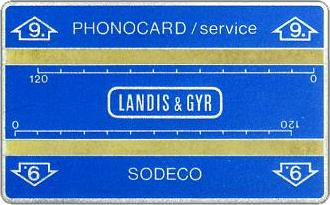 Phonecards - Landis  Gyr optical cards