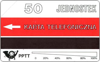 Phonecards - Polonia 1991