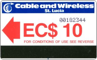 Phonecards - Saint Lucia 1985
