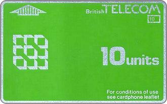 Phonecards - Gran Bretagna 1981