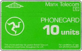 Phonecards - Isle of Man 1987