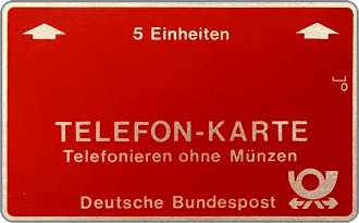 Phonecards - Germania 1983