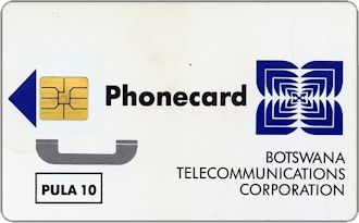 Phonecards - Botswana 1994