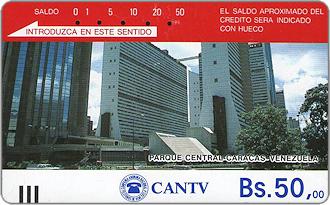 Phonecards - Venezuela 1984