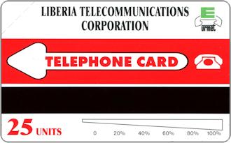 Phonecards - Liberia 1995