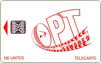 Phonecards - Comore 1992