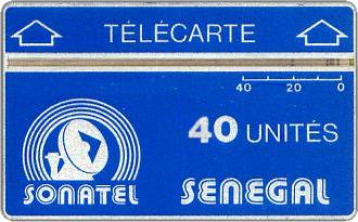 Phonecards - Senegal 1985