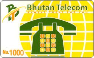 Phonecards - Bhutan 2003