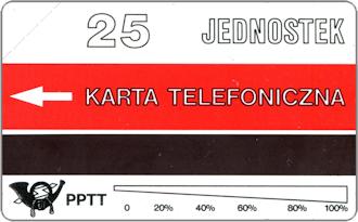 Phonecards - Polonia 1991