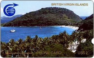 Phonecards - British Virgin Islands 1989