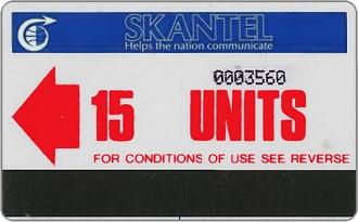 Phonecards - Saint Kitts and Nevis 1986
