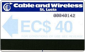 Phonecards - Saint Lucia 1985