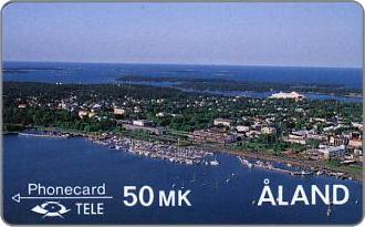Phonecards - land Islands 1990