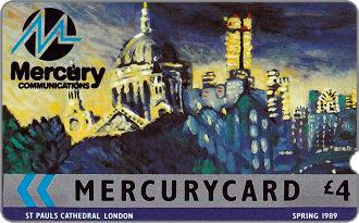 Phonecards - Mercurycards: the origins