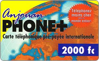 Phonecards - Anjouan 2002