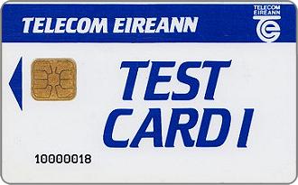 Telecom Eireann Test Card 1